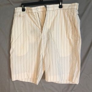 Polo Ralph Lauren Pinstripe White Shorts